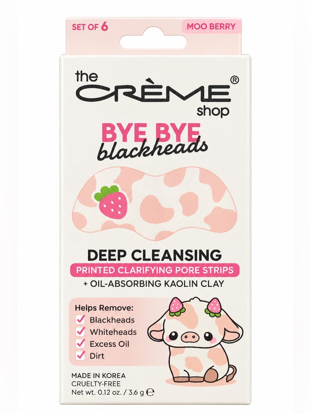 Bye Bye Blackheads Deep Cleansing Pore Strips - 6ct